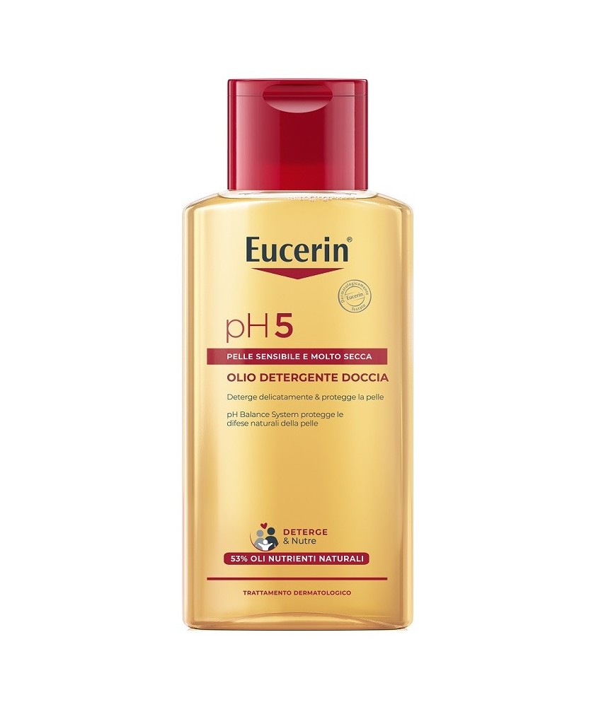 EUCERIN PH5 OLIO DETERGENTE DOCCIA 200 ML - Abelastore.it - Cosmetici e Bellezza