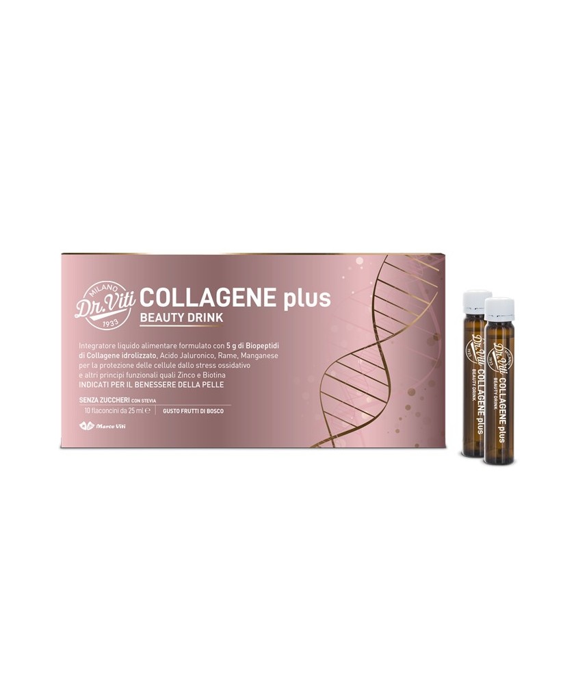 DR VITI COLLAGENE BEAUTY DRINK PLUS 250 ML - Abelastore.it - Farmaci ed Integratori