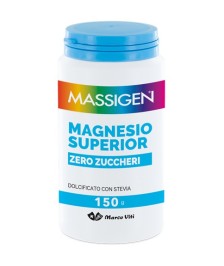 MASSIGEN MAGNESIO SUPERIOR ZERO ZUCCHERI 150 G - Abelastore.it - Integratori e Alimenti