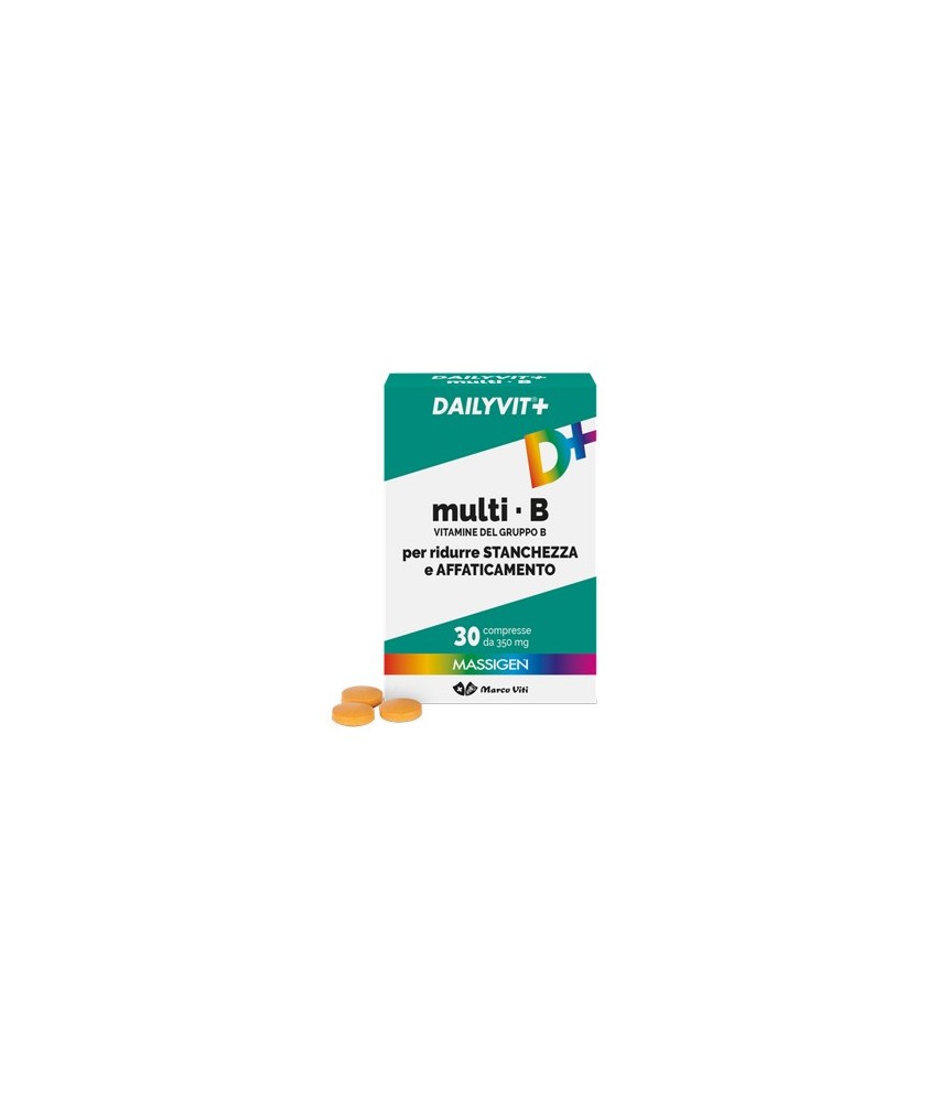 DAILYVIT+ MULTI B VITAMINE DEL GRUPPO B 30 COMPRESSE - Abelastore.it - Farmaci ed Integratori