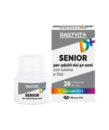 DAILYVIT+ SENIOR MULTIVITAMINICO E MULTIMINERALE 30 COMPRESSE - Abelastore.it - Farmaci ed Integratori