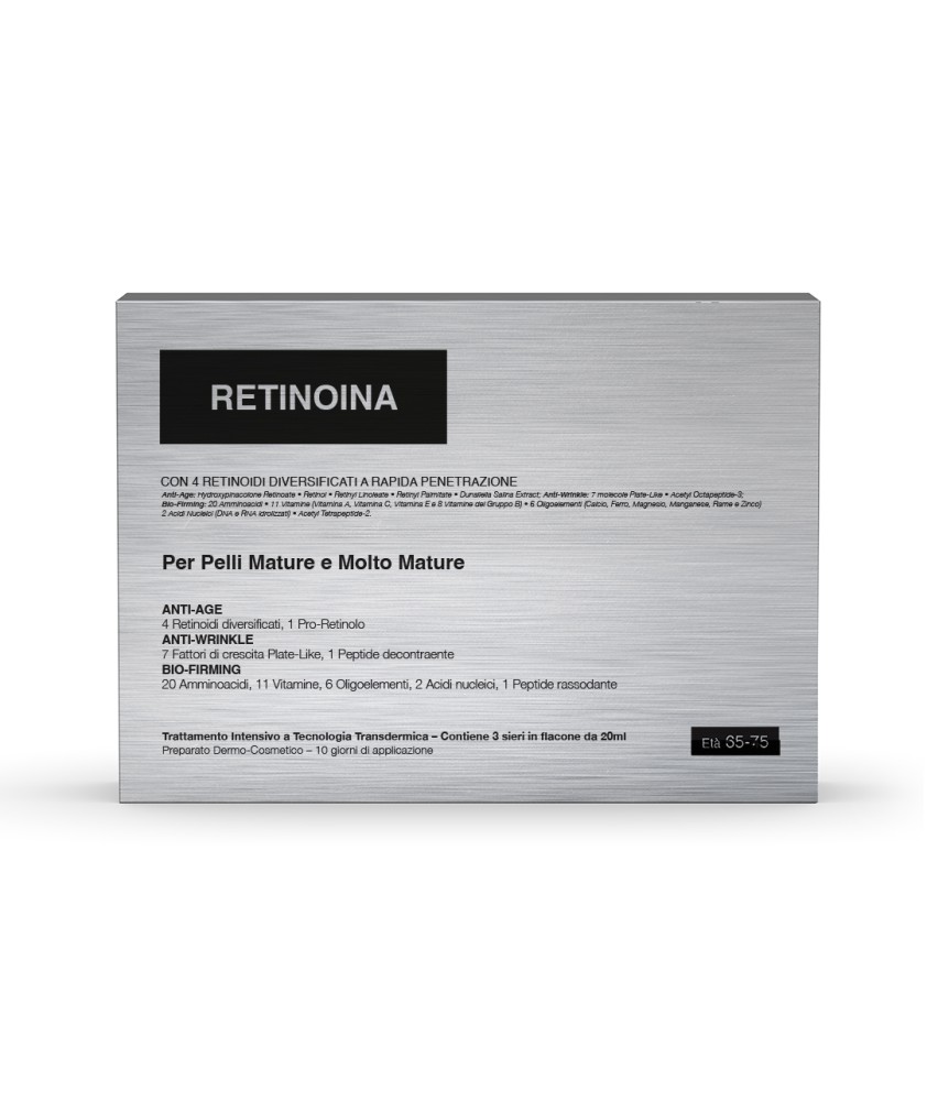 RETINOINA 65/75 TRATTAMENTO INTENSIVO GEL 20 ML + 2 EMULSIONI 20 ML - Abelastore.it - Cura del Viso