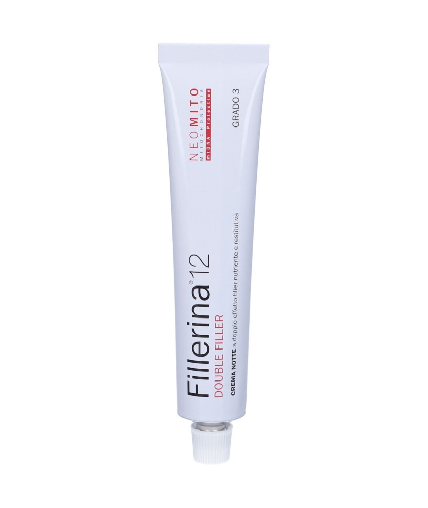 FILLERINA 12 DOUBLE FILLER NEO MITO BASE NIGHT CREAM GRADO 3 50 ML - Abelastore.it - Cosmetici e Bellezza