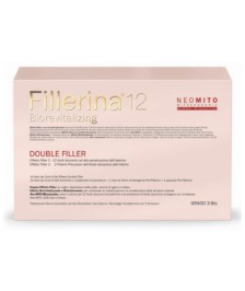 FILLERINA 12 DOUBLE FILLER NEO MITO BIOREVITALIZING GRADO 3 BIO PREFILLERINA GEL 30 ML + PREFILLERINA EMULSIONE 30 ML + EMULS...