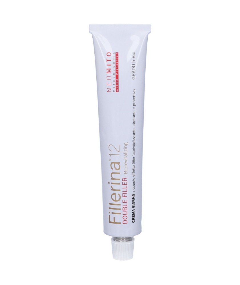 FILLERINA 12 DOUBLE FILLER NEO MITO BIOREVITALIZING DAY CREAM GRADO 5 BIO 50 ML - Abelastore.it - Cosmetici e Bellezza