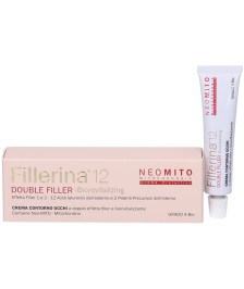 FILLERINA 12 DOUBLE FILLER NEO MITO BIOREVITALIZING EYE CONTOUR CREAM GRADO 4 BIO 15 ML - Abelastore.it - Cosmetici e Bellezza