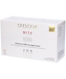 CRESCINA RI-CRESCITA MITO 200 UOMO TRATTAMENTO COMPLETO 20+20 FIALE 3,5 ML - Abelastore.it - Cosmetici e Bellezza