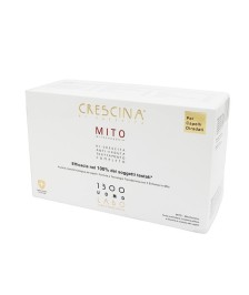 CRESCINA RI-CRESCITA MITO 1300 UOMO 20+20 FIALE TRATTAMENTO COMPLETO - Abelastore.it - Cosmetici e Bellezza