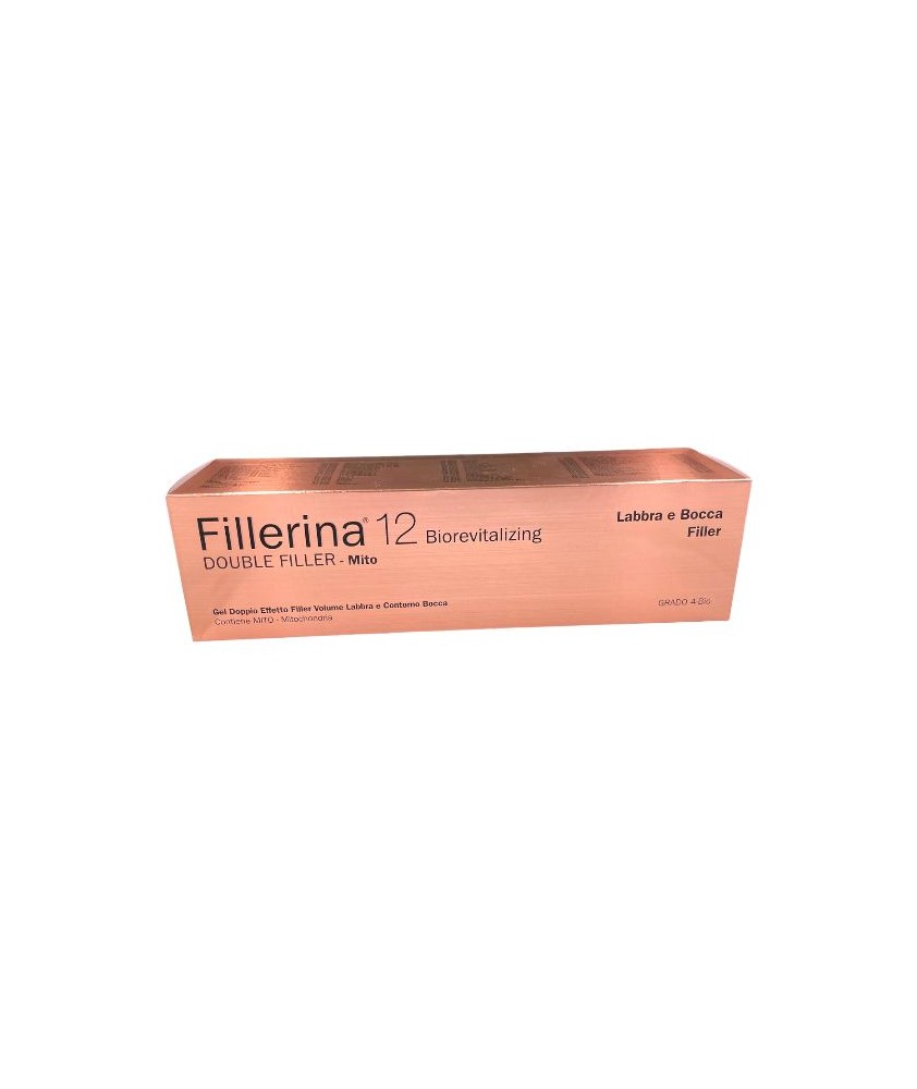 FILLERINA 12 DOUBLE FILLER MITO LABBRA E BOCCA GEL BIOREVITALIZING GRADO 4 BIO DISPENSER LIP MASSAGE TIP 7 ML - Abelastore.it...