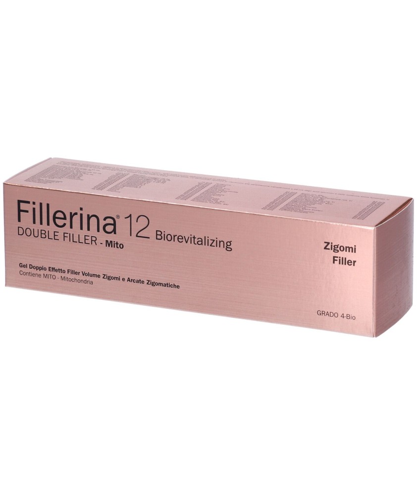 FILLERINA 12 DOUBLE FILLER MITO ZIGOMI E ARCATE ZIGOMATICHE GEL BIOREVITALIZING GRADO 4 BIO 15 ML - Abelastore.it - Cosmetici...