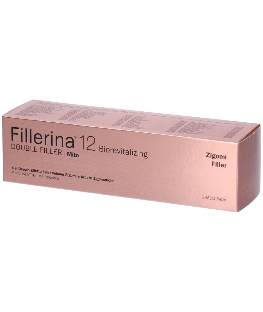 FILLERINA 12 DOUBLE FILLER MITO ZIGOMI E ARCATE ZIGOMATICHE GEL BIOREVITALIZING GRADO 5 BIO 15 ML - Abelastore.it - Cosmetici...