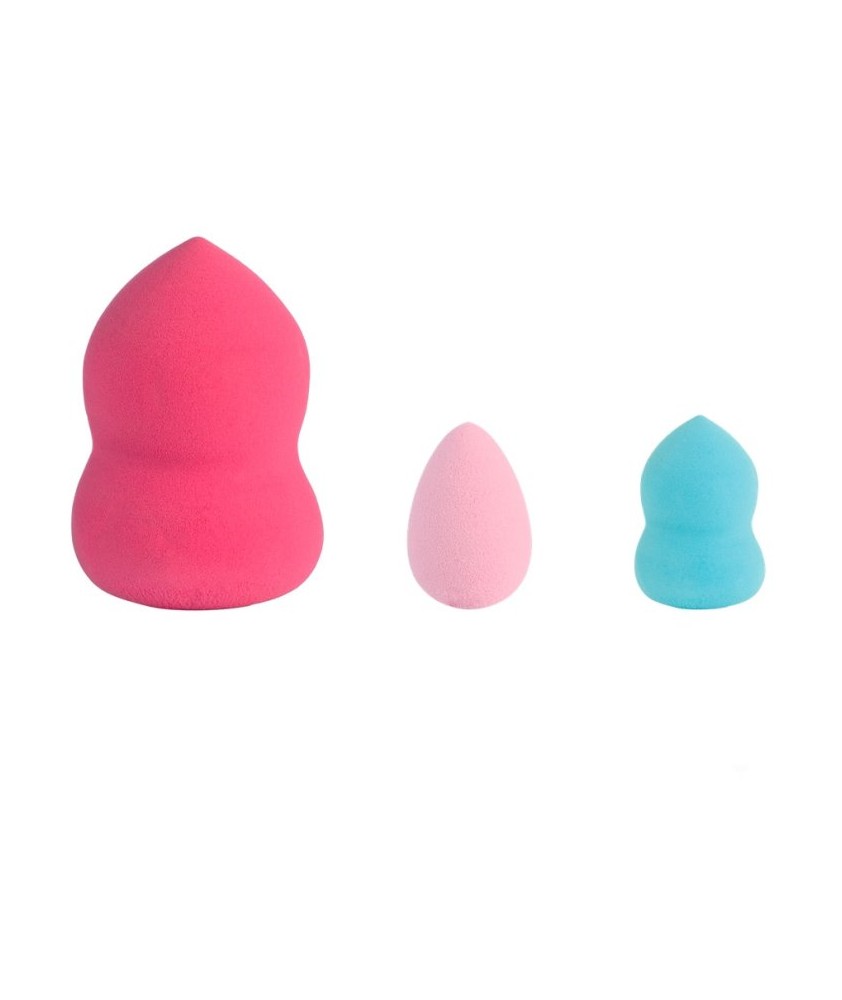 TROUSS 12 SET SPUGNETTE VISO FOUNDATION\ CONCLEAR\ CONTOURING BEAUTY BLENDER - Abelastore.it - Cosmetici e Bellezza