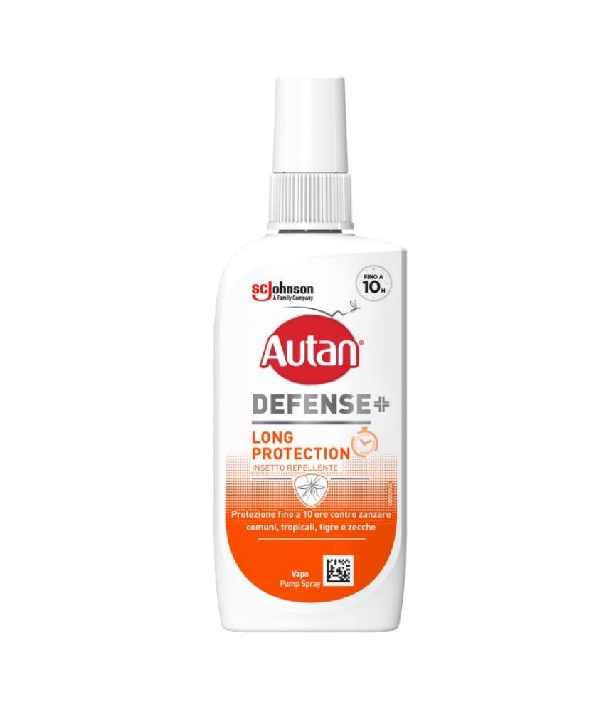 AUTAN DEFENSE LONG PROTECTION 100ML ANTI ZANZARE A LUNGA DURATA REPELLENTE - Abelastore.it - Dispositivi sanitari