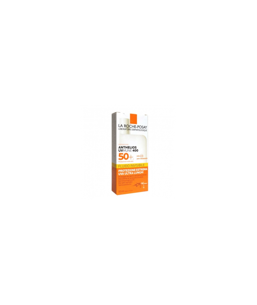 ANTHELIOS UVMUNE FLUIDO INVISIBILE SPF50+ SENZA PROFUMO 50 ML - Abelastore.it - Cosmetici e Bellezza