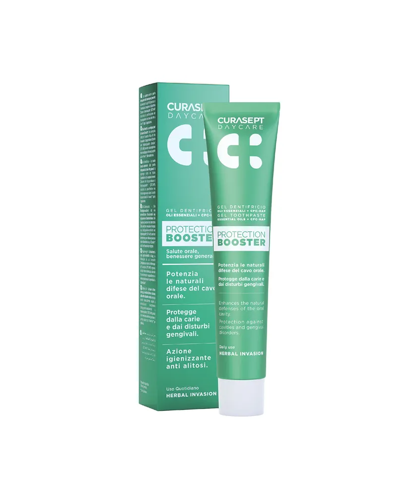 CURASEPT DAYCARE DENTIFRICIO HERBAL INVASION 75 ML - Abelastore.it - Igiene Orale