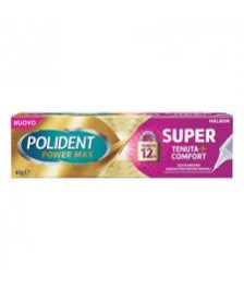 POLIDENT POWER MAX SUPER TENUTA + CONFORT 40G - Abelastore.it - Igiene Orale