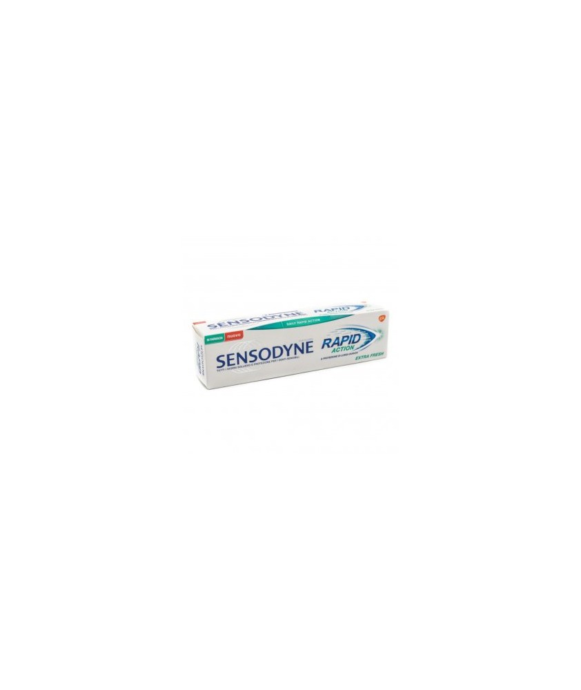 SENSODYNE DENTIFRICIO RAPID ACTION - PROTEZIONE IMMEDIATA DENTI SENSIBILI - Abelastore.it - Igiene Orale