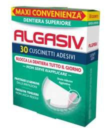 ALGASIV ADESIVO PROTESI DENTIERA SUPERIORE 30 PEZZI - Abelastore.it - Igiene Orale