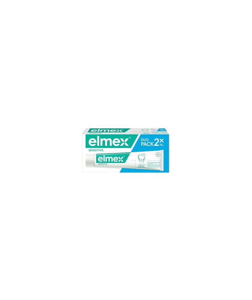 ELMEX SENSITIVE DENTIFRICIO BITUBO 2X75 ML - Abelastore.it - Igiene Orale