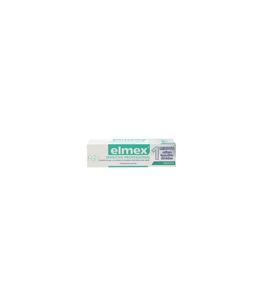ELMEX SENSITIVE PROFESSIONAL SOLLIEVO DOLORE 75ML - Abelastore.it - Igiene Orale ELMEX SENSITIVE PROFESSIONAL SOLLIEVO DOLORE 75ML - Abelastore.it - Igiene Orale