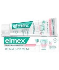 ELMEX SENSITIVE PROFESSIONAL RIPARA & PREVIENE 75 ML - Abelastore.it - Igiene Orale