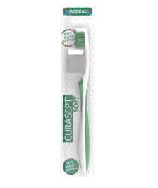 CURASEPT SPAZZOLINO SOFT MEDICAL VERDE - Abelastore.it - Igiene Orale