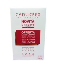 CADU-CREX NEO-MITO CAPELLI DONNA 60 COMPRESSE - Abelastore.it - Cosmetici e Bellezza
