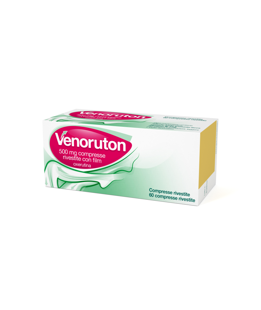 VENORUTON 60 COMPRESSE RIVESTITE 500MG - Abelastore.it - Farmaci ed Integratori