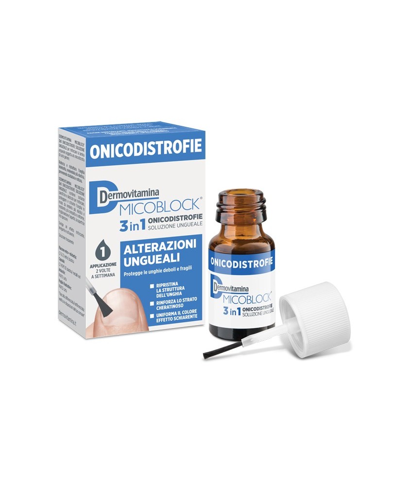 DERMOVITAMINA MICOBLOCK ONICODISTROFIE - Abelastore.it - Farmaci ed Integratori