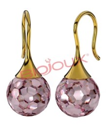 Orecchini Carmen Rosa Gold Plated - Abelastore.it - BIGIOTTERIA E GIOIELLI