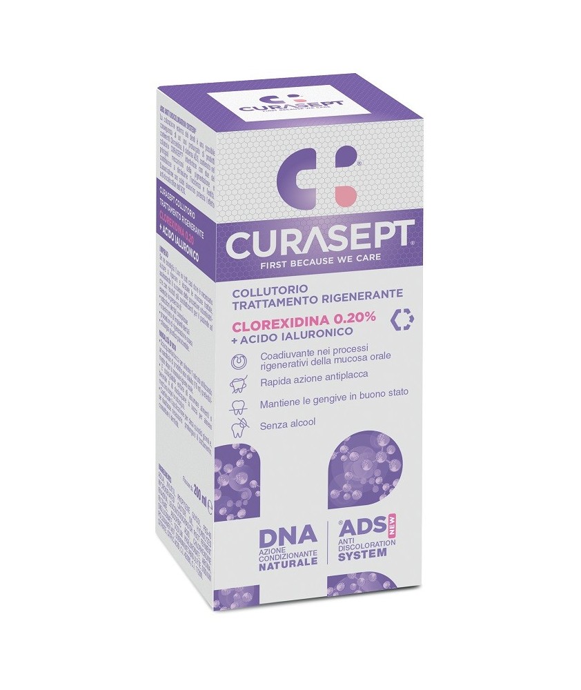 CURASEPT COLLUTORIO ADS DNA - TRATTAMENTO RIGENERANTE - Abelastore.it - Igiene Orale