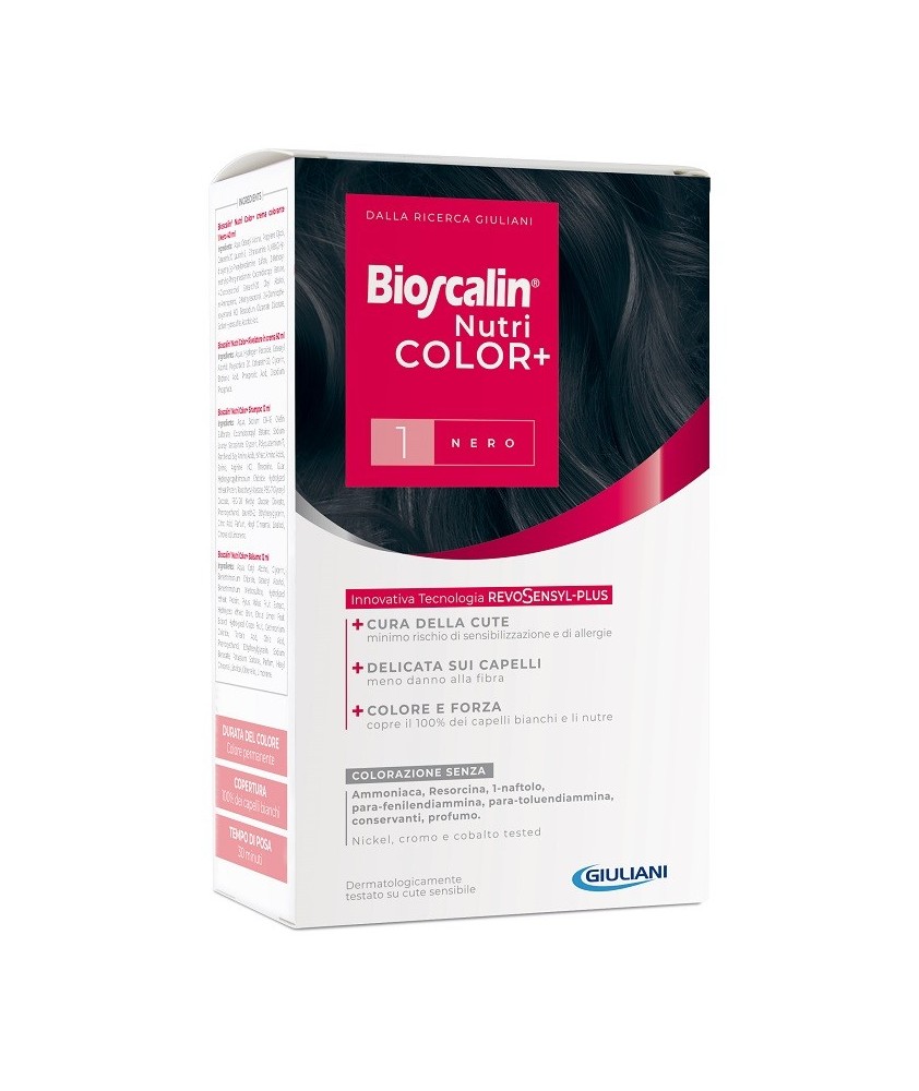 BIOSCALIN NUTRICOL PL 1 COLORE NERO - Abelastore.it - Capelli