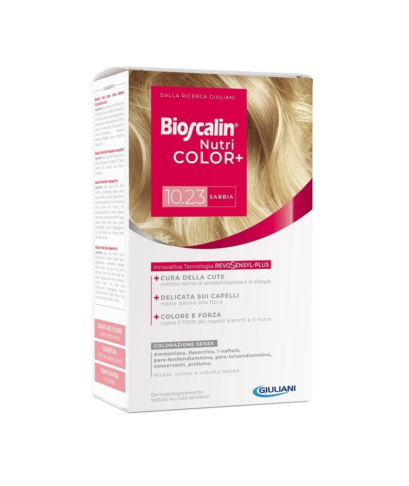 BIOSCALIN NUTRICOL PL 10,23 COLORE SABBIA - Abelastore.it - Capelli