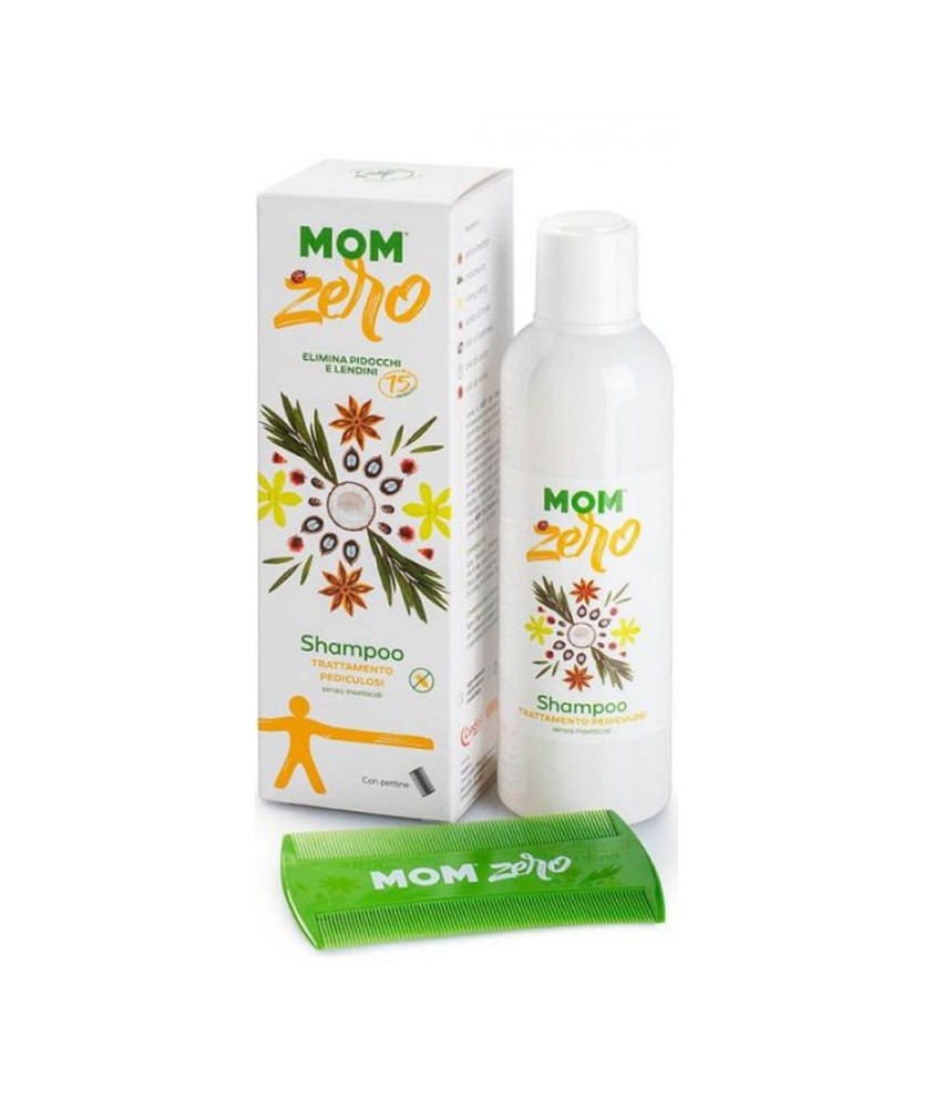 MOM ZERO SHAMPOO TRATTAMENTO PEDICULOSI - Abelastore.it - Capelli