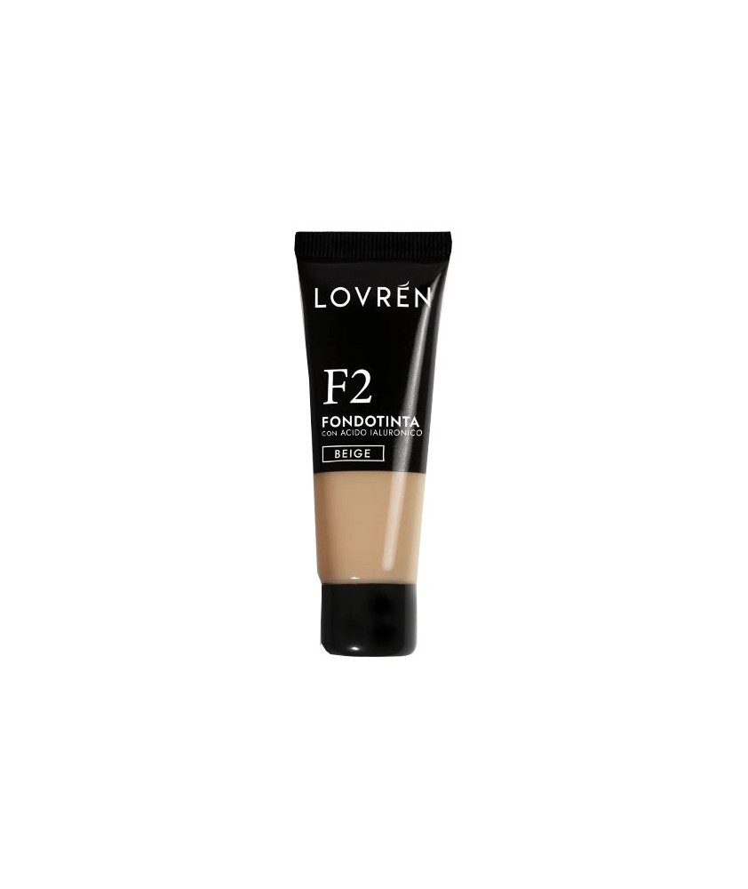 LOVREN FONDOTINTA F2 BEIGE 25 ML - Abelastore.it - Cosmetici e Bellezza