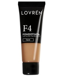 LOVREN FONDOTINTA F4 TAN CON ACIDO IALURONICO25ML - Abelastore.it - Cosmetici e Bellezza