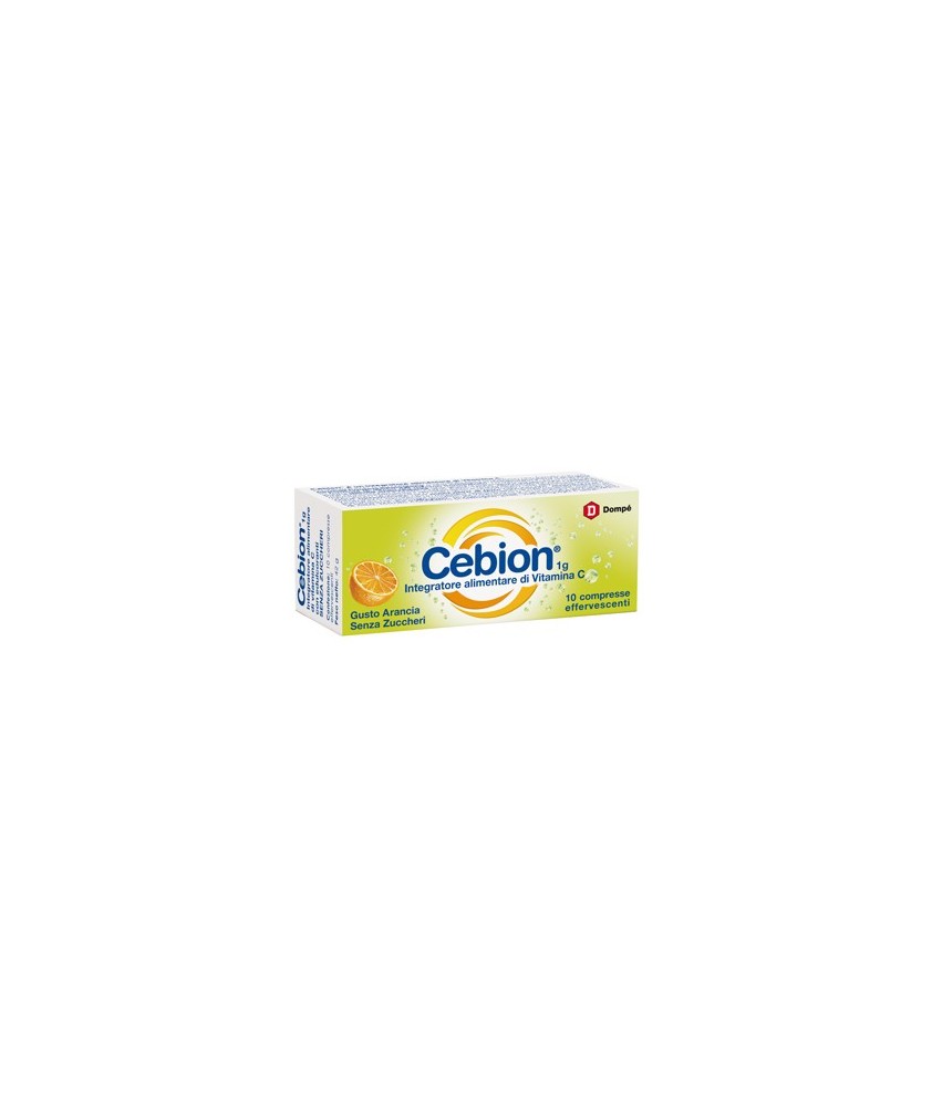 CEBION EFFERVESCENTE VITAMINA C SENZA ZUCCHERO 10 COMPRESSE - Abelastore.it - Farmaci ed Integratori