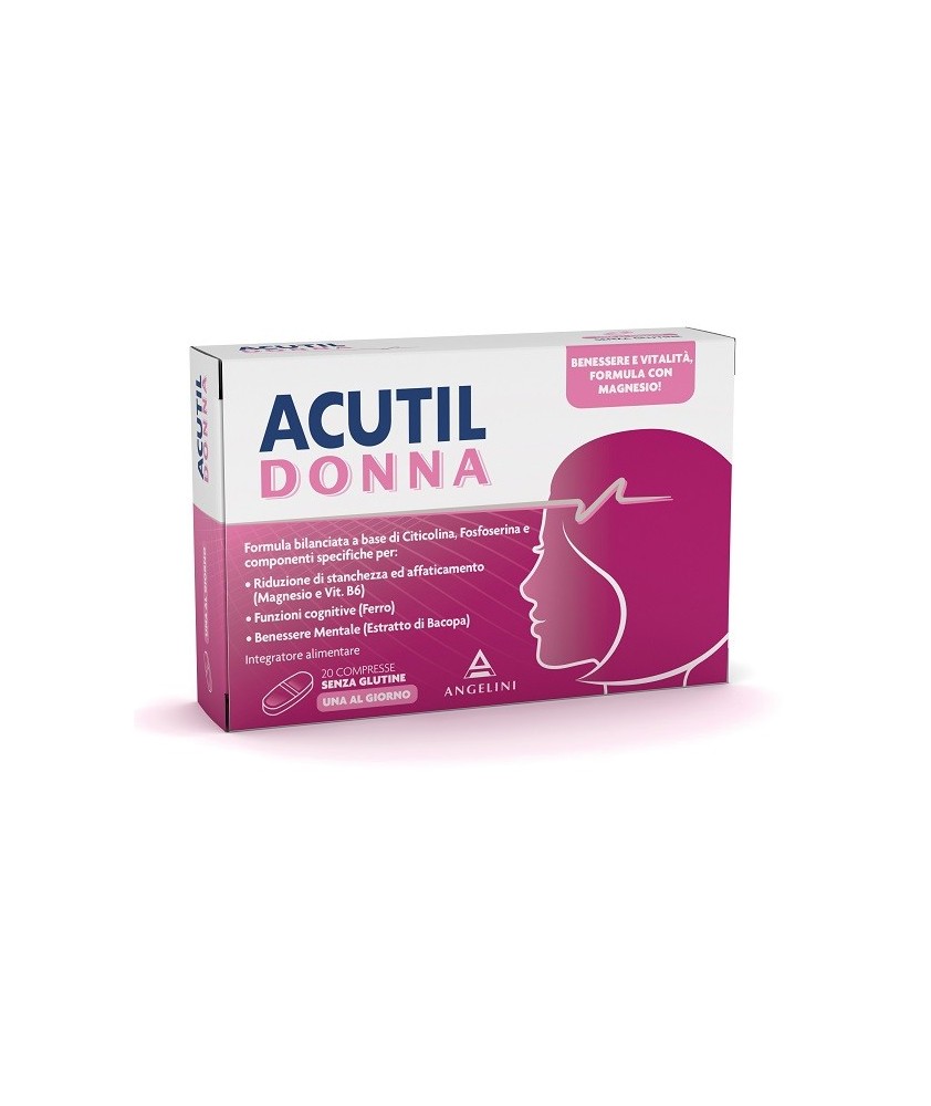 ACUTIL DONNA 20 COMPRESSE - Abelastore.it - Farmaci ed Integratori