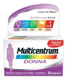 MULTICENTRUM DONNA 30 COMPRESSE - Abelastore.it - Farmaci ed Integratori