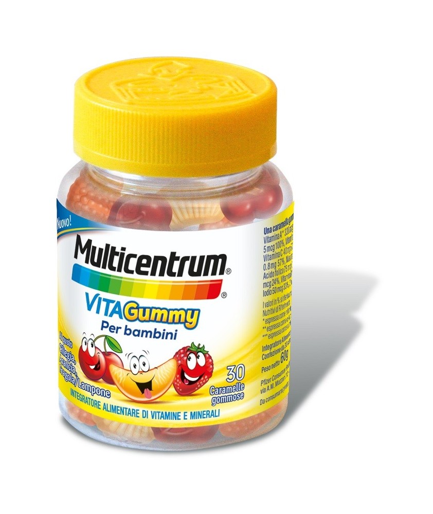 MULTICENTRUM VITAGUMMY 30 CARAMELLE - Abelastore.it - Farmaci ed Integratori