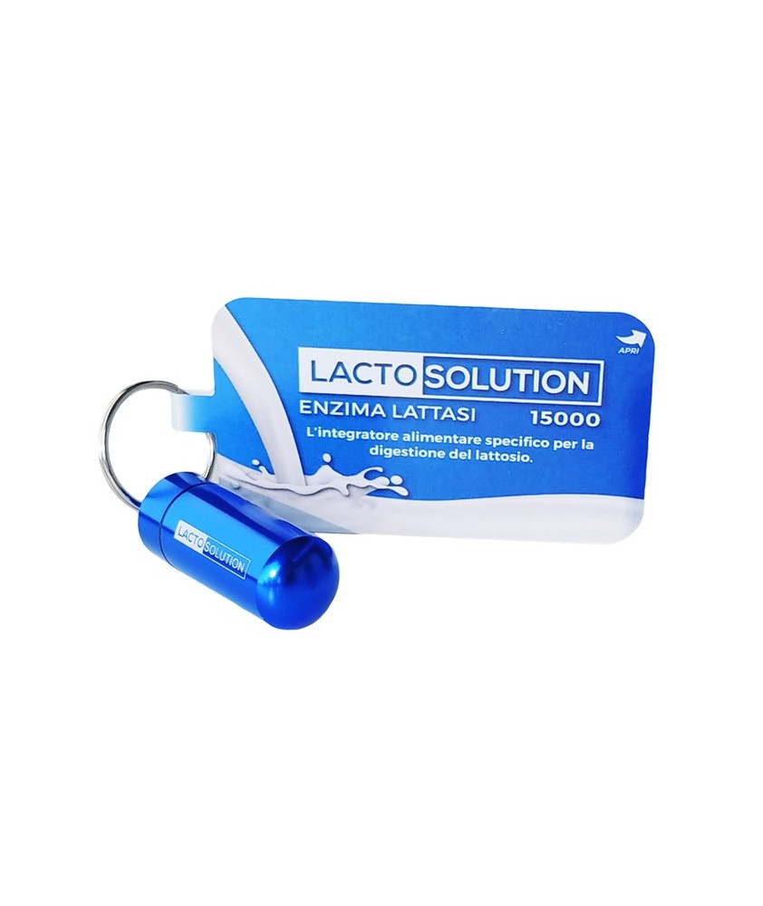 LACTOSOLUTION 15000 15 COMPRESSE CON PORTAPILLOLE - Abelastore.it - Farmaci ed Integratori