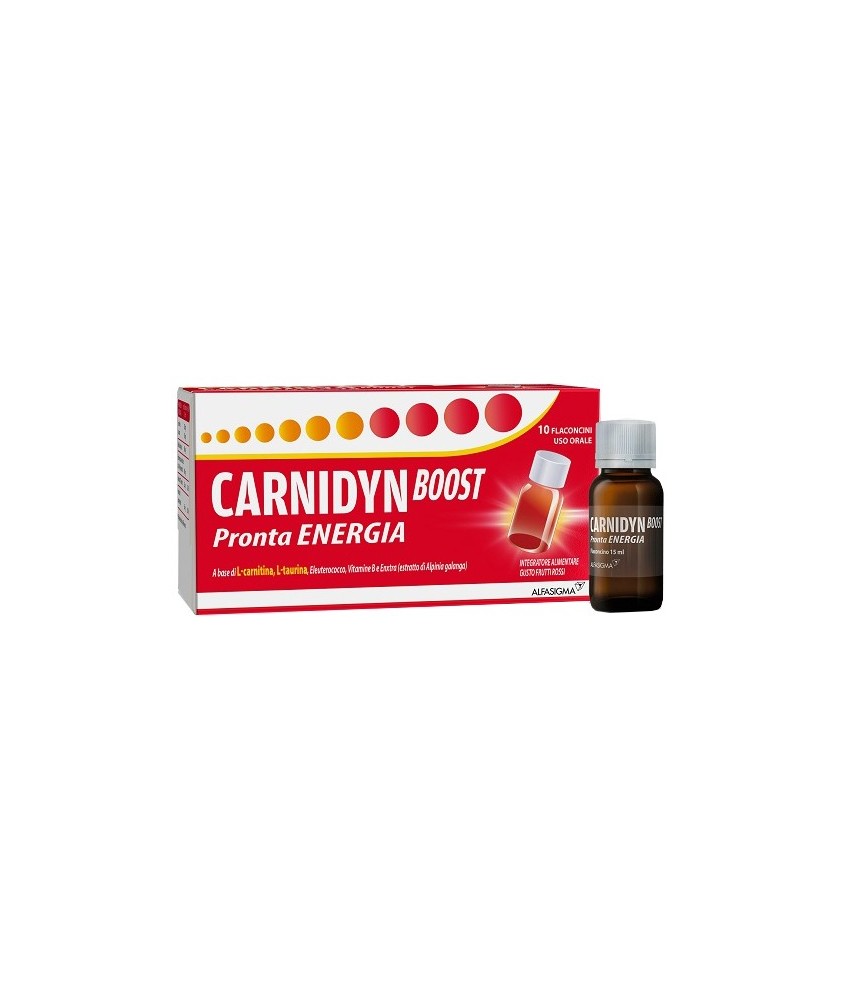 CARNIDYN BOOST 10 FLACONCINI - Abelastore.it - Farmaci ed Integratori