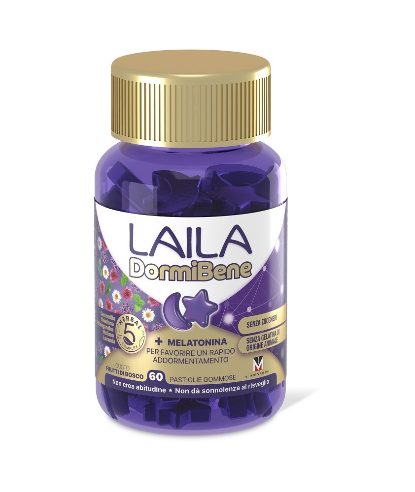 LAILA DORMIBENE 60 GOMMOSE - Abelastore.it - Farmaci ed Integratori