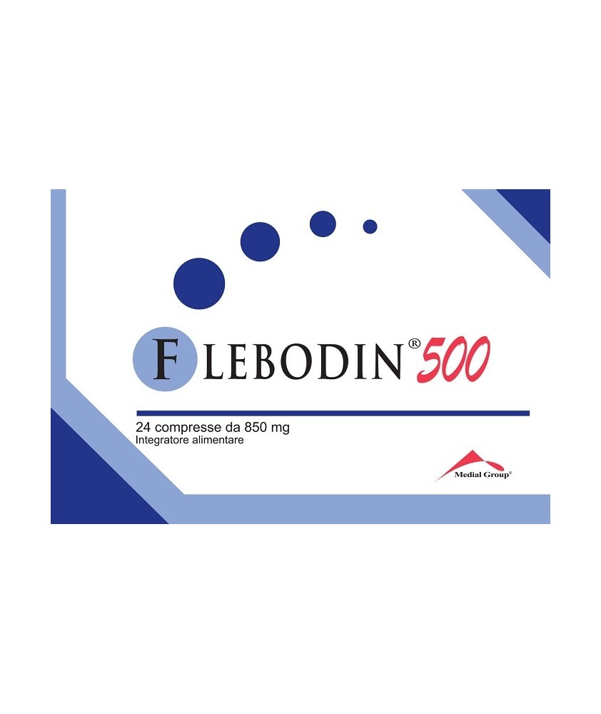 FLEBODIN 500 24CPR - Abelastore.it - Farmaci ed Integratori