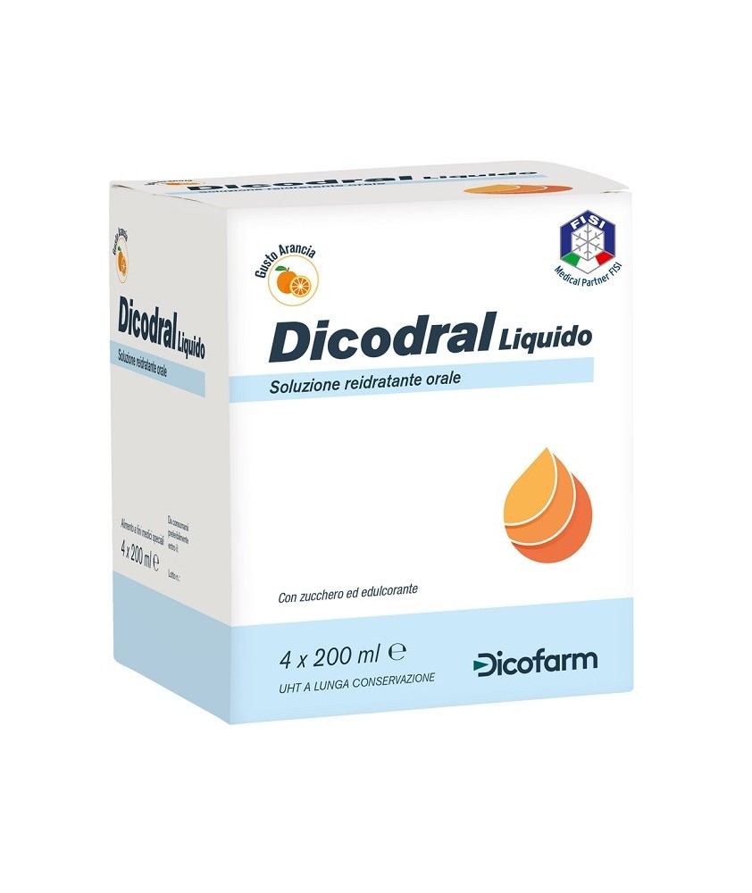 DICODRAL LIQUIDO 4X200ML - Abelastore.it - Farmaci ed Integratori