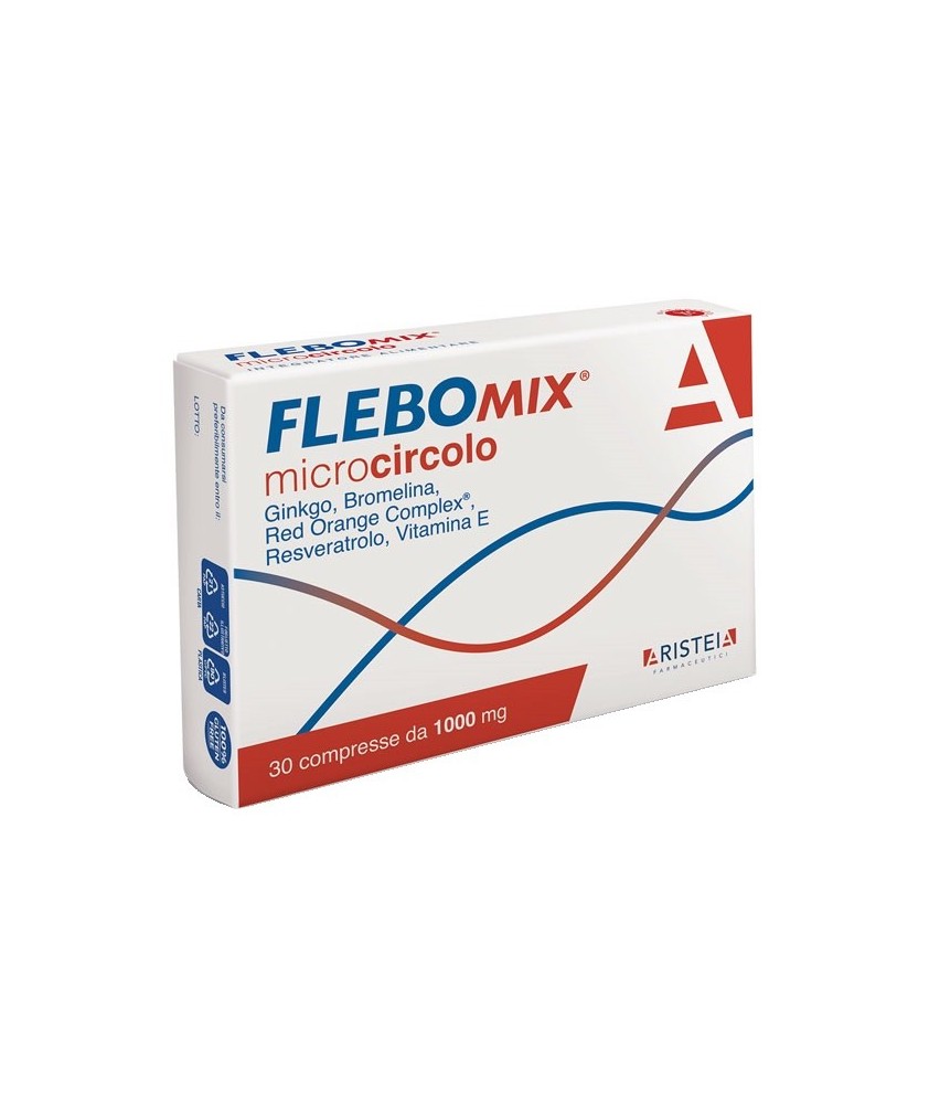 FLEBOMIX MICROCIRCOLO 30CPR - Abelastore.it - Farmaci ed Integratori