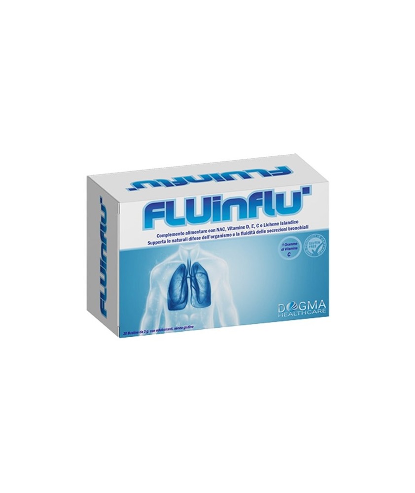 FLUINFLU' 20 BUSTINE STICK - Abelastore.it - Farmaci ed Integratori