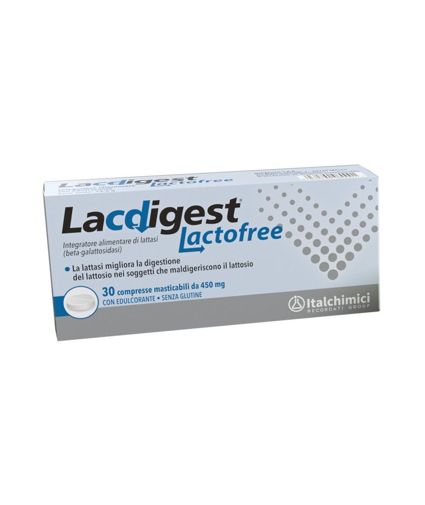 LACDIGEST LACTOFREE 30 COMPRESSE - Abelastore.it - Farmaci ed Integratori