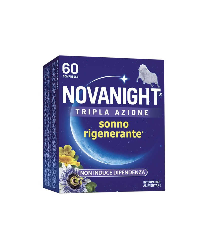 NOVANIGHT SONNO RIGENERANTE 60 COMPRESSE - Abelastore.it - Farmaci ed Integratori