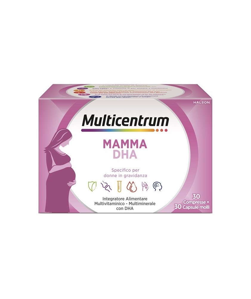 MULTICENTRUM MAMMA DHA 30+30 - Abelastore.it - Farmaci ed Integratori